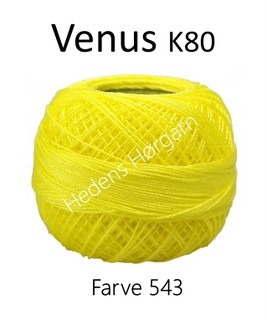 Venus K80 farve 543 Gul